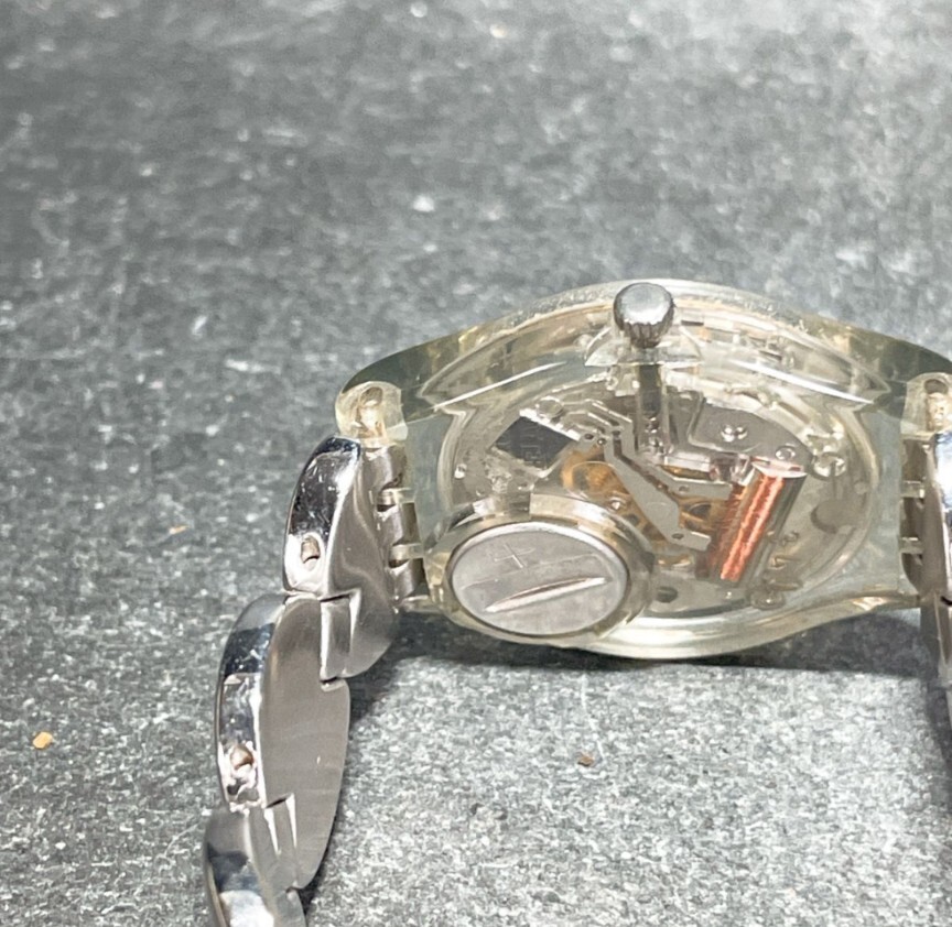 1円スタート SWATCH スウォッチ NATURAL SIGNS LM124G_画像6