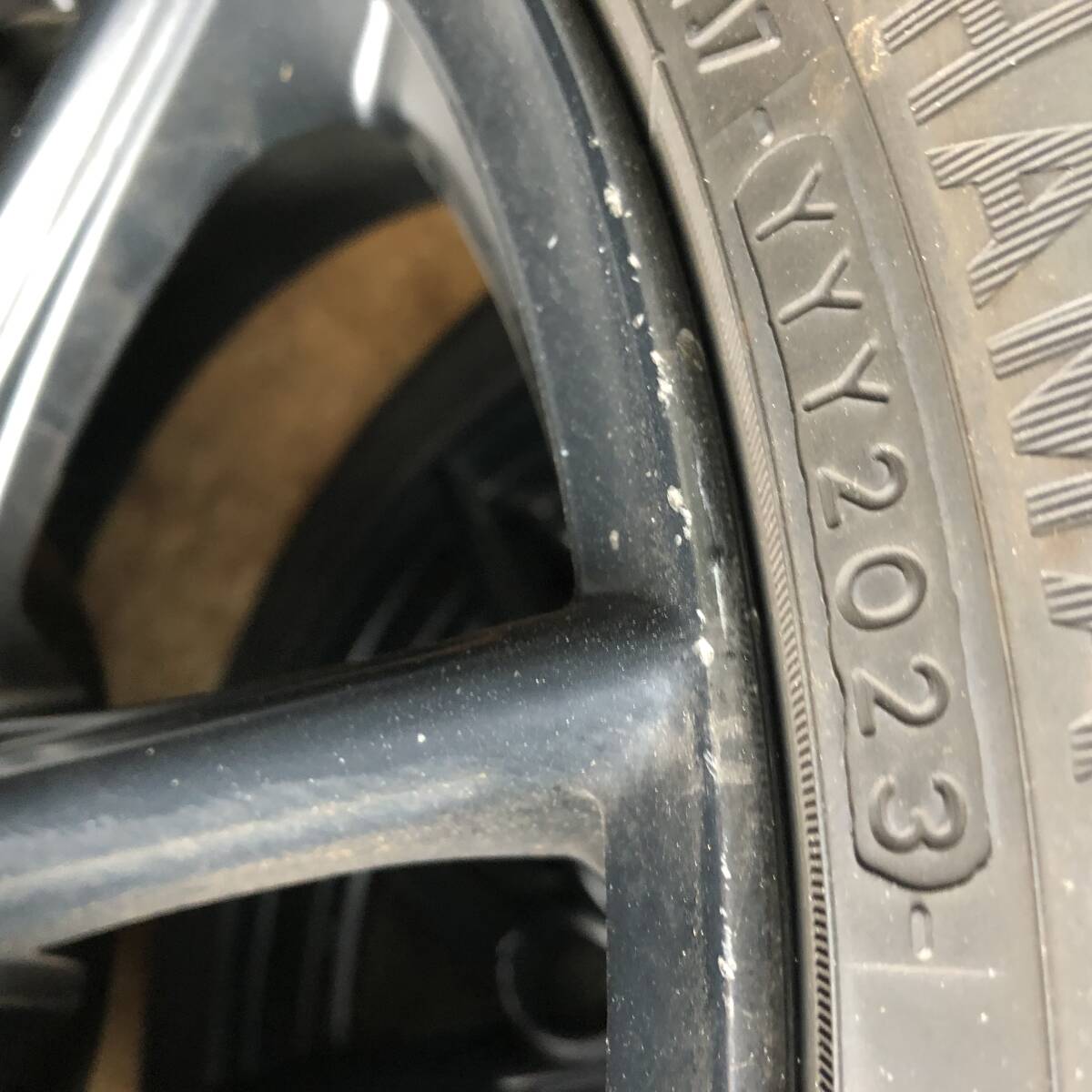 【程度良好】ヨコハマADVAN+BRZ純正アルミ4本セット_画像4