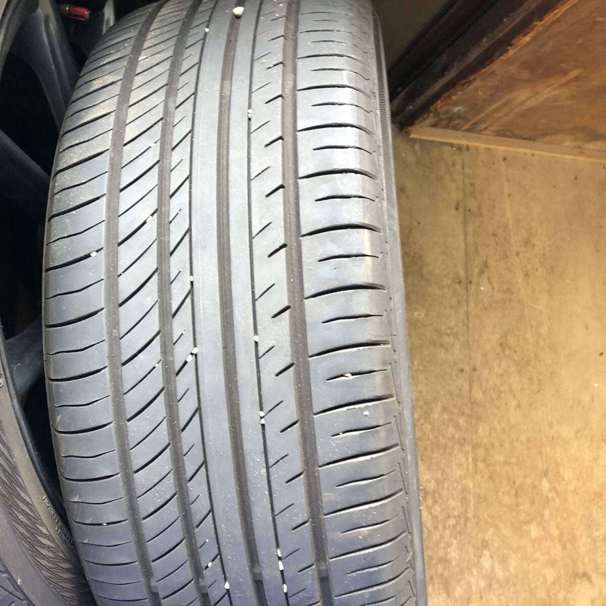 【程度良好】ヨコハマADVAN+BRZ純正アルミ4本セット_画像10