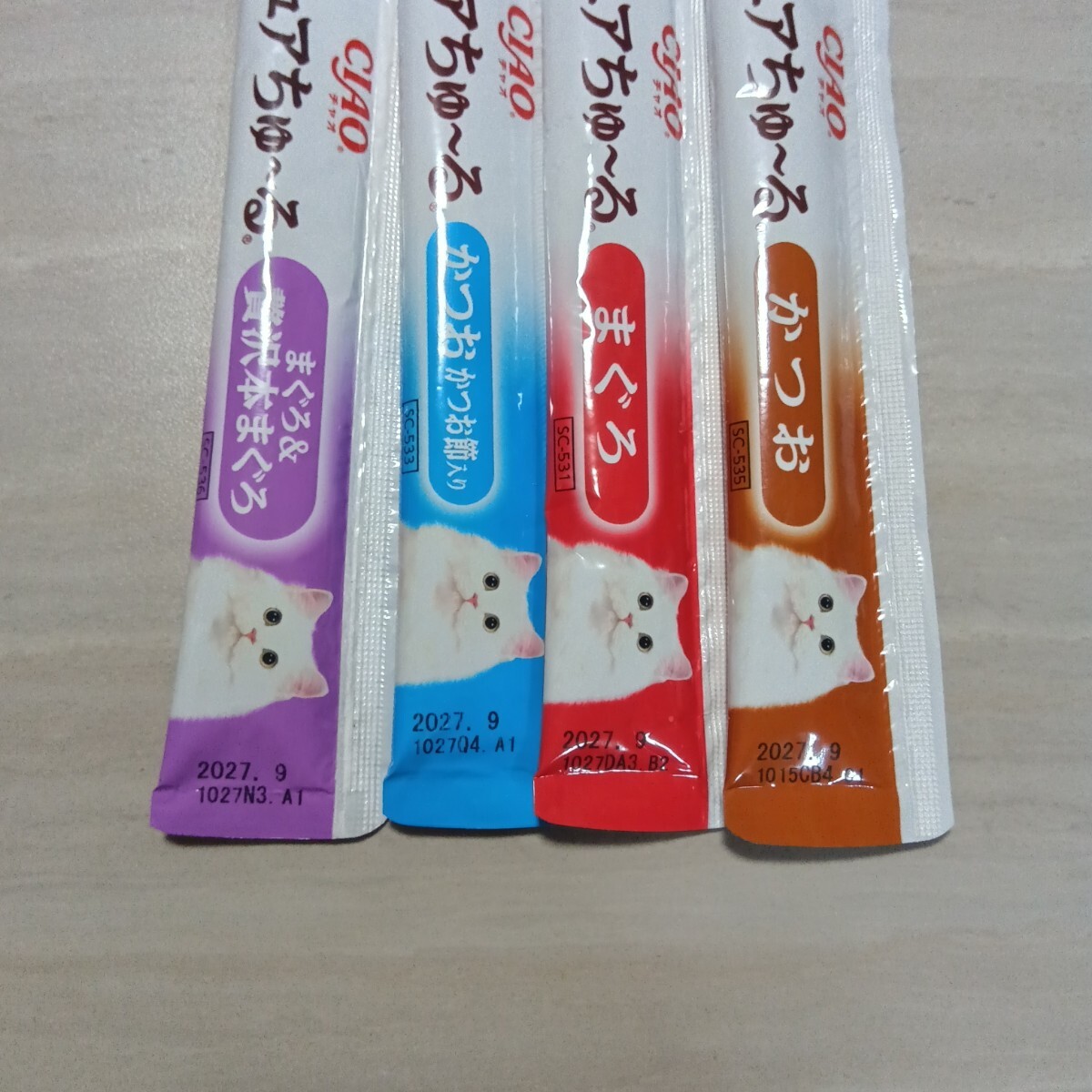 ⑥ いなば　CIAOピュアちゅーるバラエティ60本セット_画像3