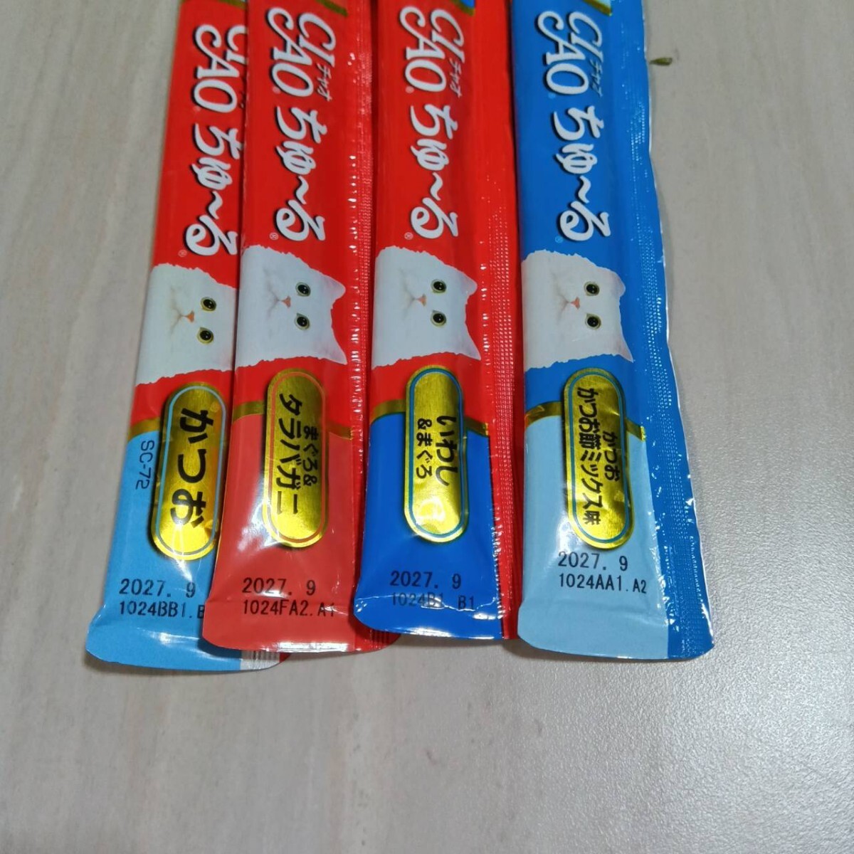 ④ いなば CIAO ちゅーる 海鮮バラエティ 60本セット_画像2