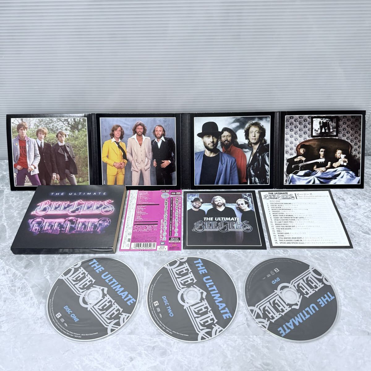 【中古/美品】BEE GEES ビージーズ アルティメイト・ベスト・オブ・ビー・ジーズ デラックス・エディション 初回生産限定盤 2CD+DVD_画像4
