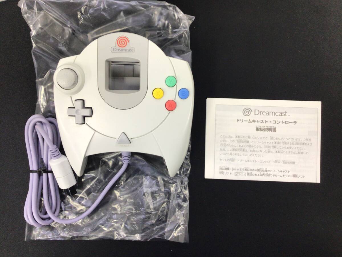【未使用】DC ドリームキャスト・コントローラ(HKT-7701) + ビジュアルメモリ(HKT-7002) セット_画像5