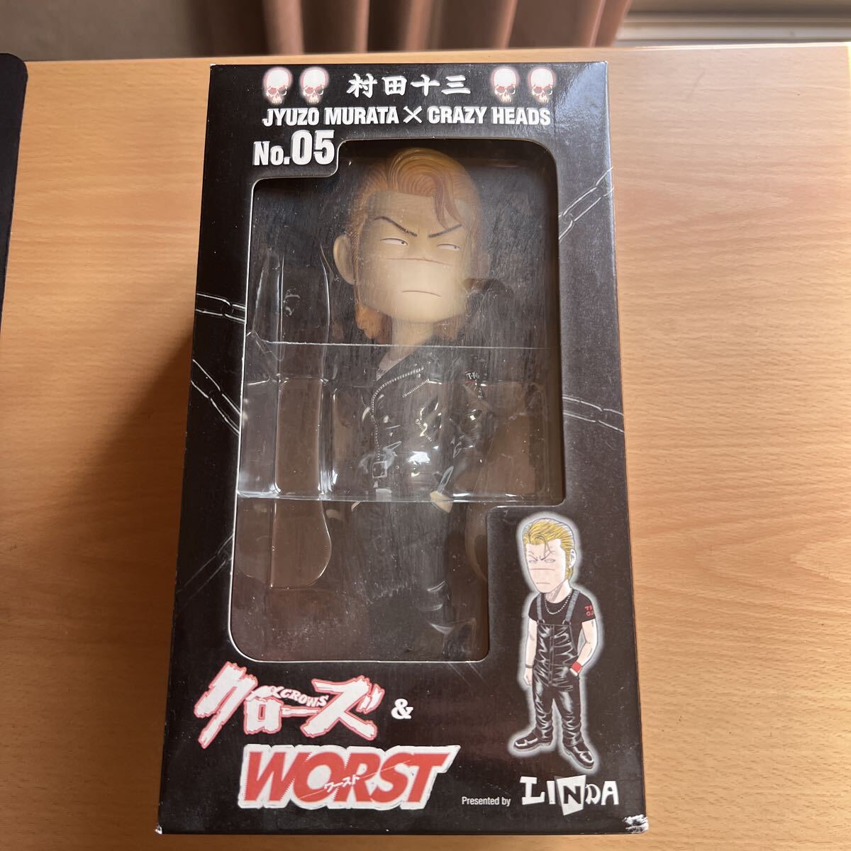 クローズ&WORST村田十三(JYUZO MURATA × CRAZY HEADS)No.05 フィギュア_画像1
