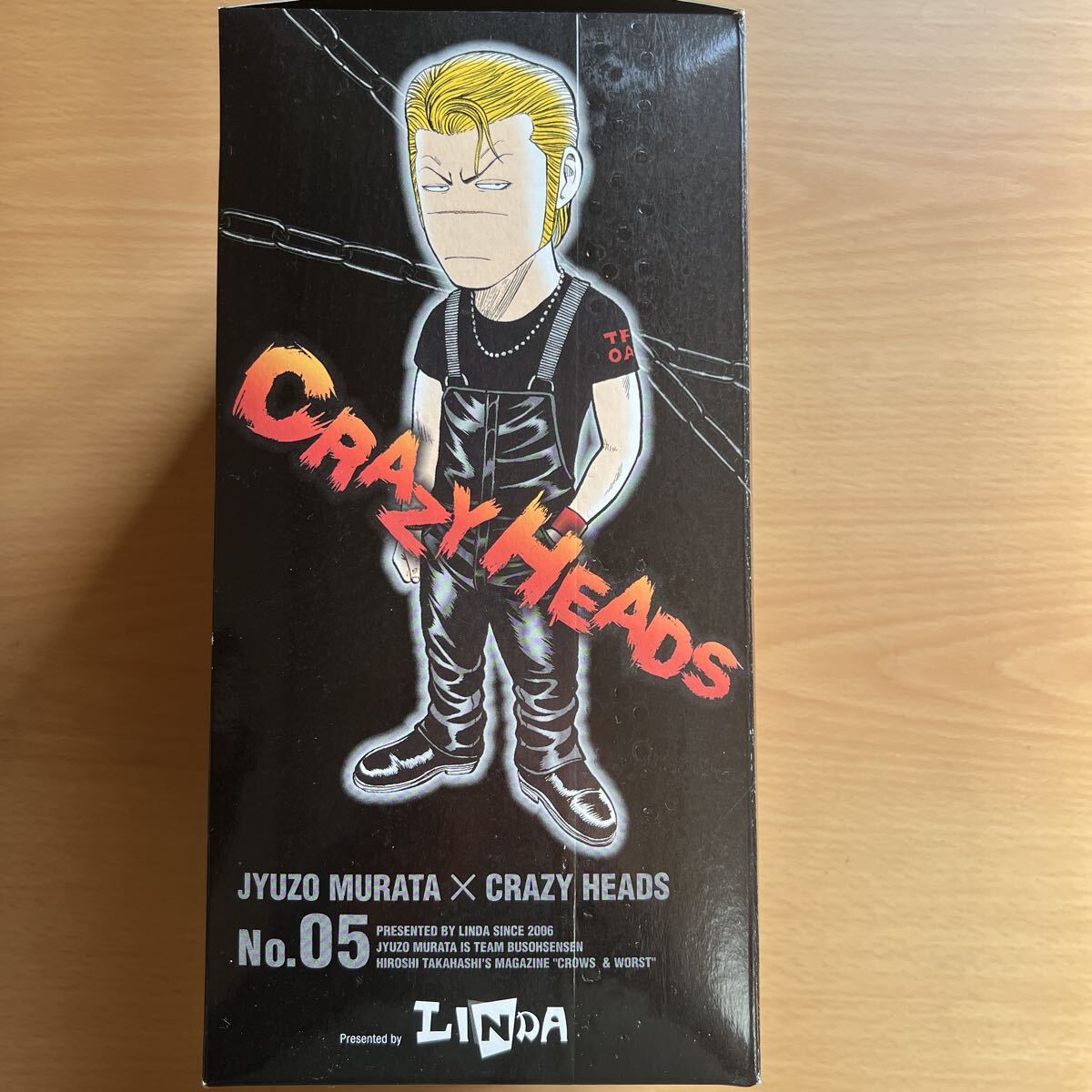 クローズ&WORST村田十三(JYUZO MURATA × CRAZY HEADS)No.05 フィギュア_画像3