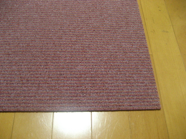 日本製タイルカーペット（２０枚）厚み約6.5mm（１４４６）在庫５００枚・１枚２１０円～_画像2