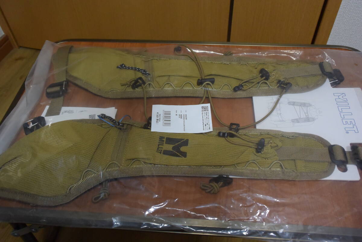 【新品】MILLET ミレー ウェアラブル ショルダー ポケット／グローブ(NEW LOGO)／_画像3