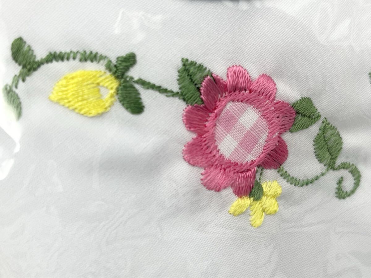 アイシスエプロン 割烹着 白 年代物 〇自宅保管品_画像6