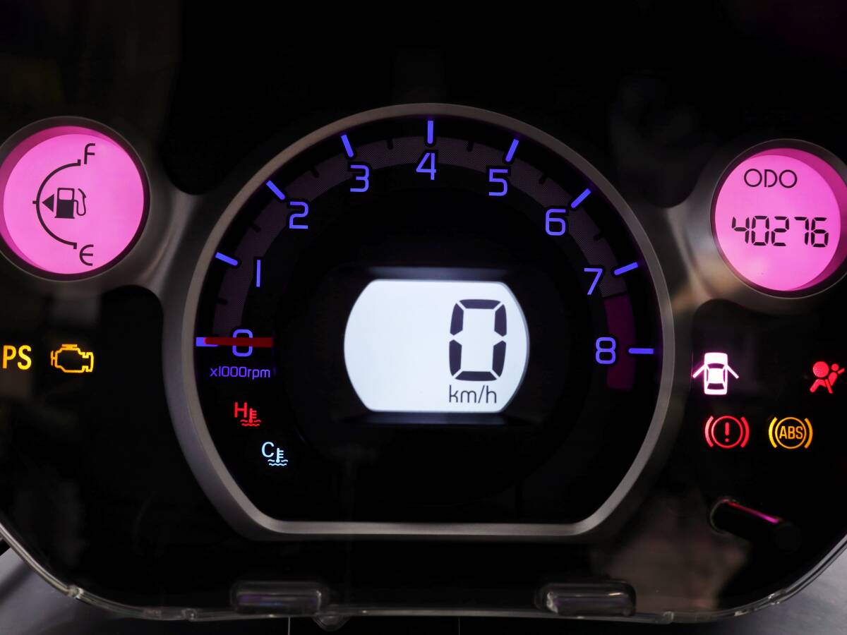 【LED打ち替え加工作業】三菱 i アイ HA1W i-MiEV アイミーブ HA3W メーターパネル 回転数計文字盤 及び 液晶部3か所 点灯色の変更_画像1