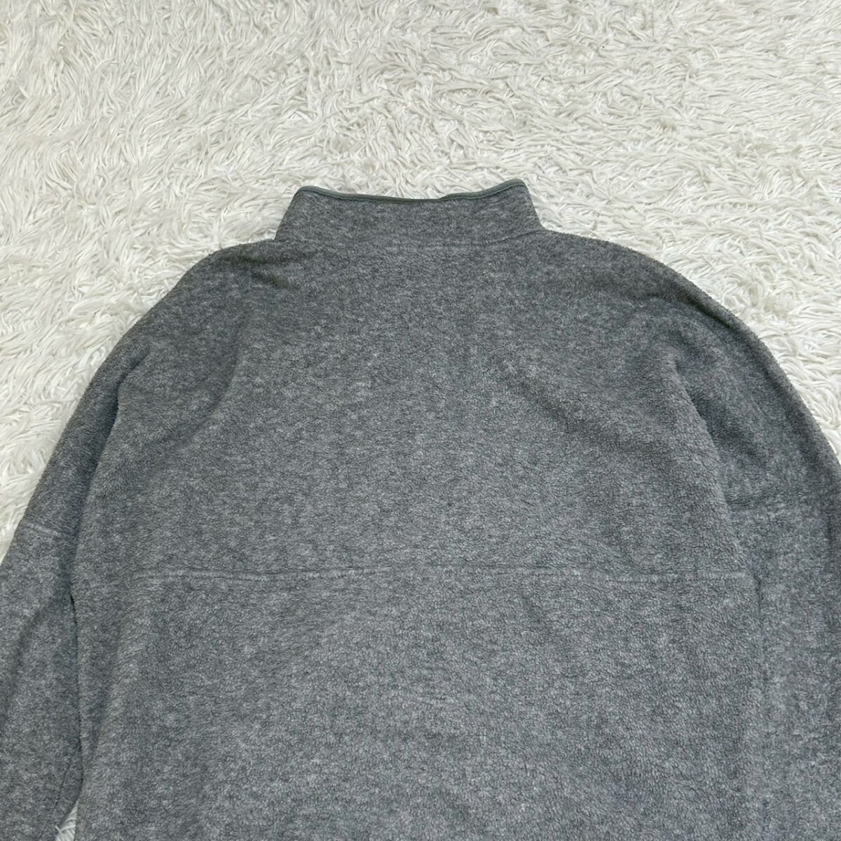 penfield ペンフィールド フリース　ハーフジップ　アメカジ　グレー　サイズL_画像3