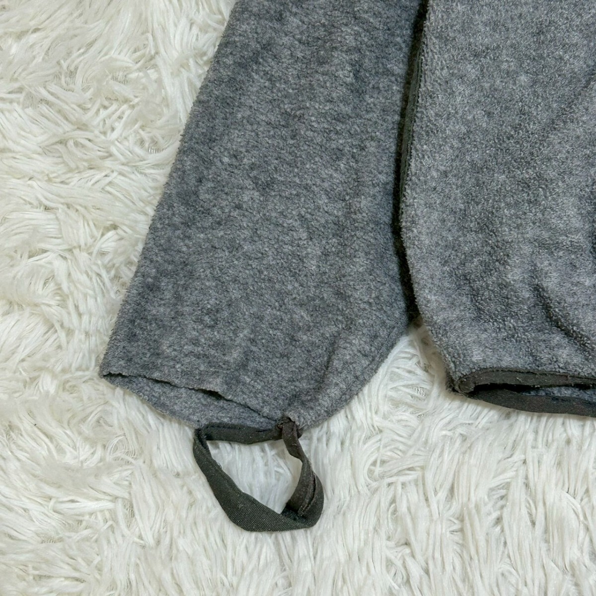 penfield ペンフィールド フリース　ハーフジップ　アメカジ　グレー　サイズL_画像10