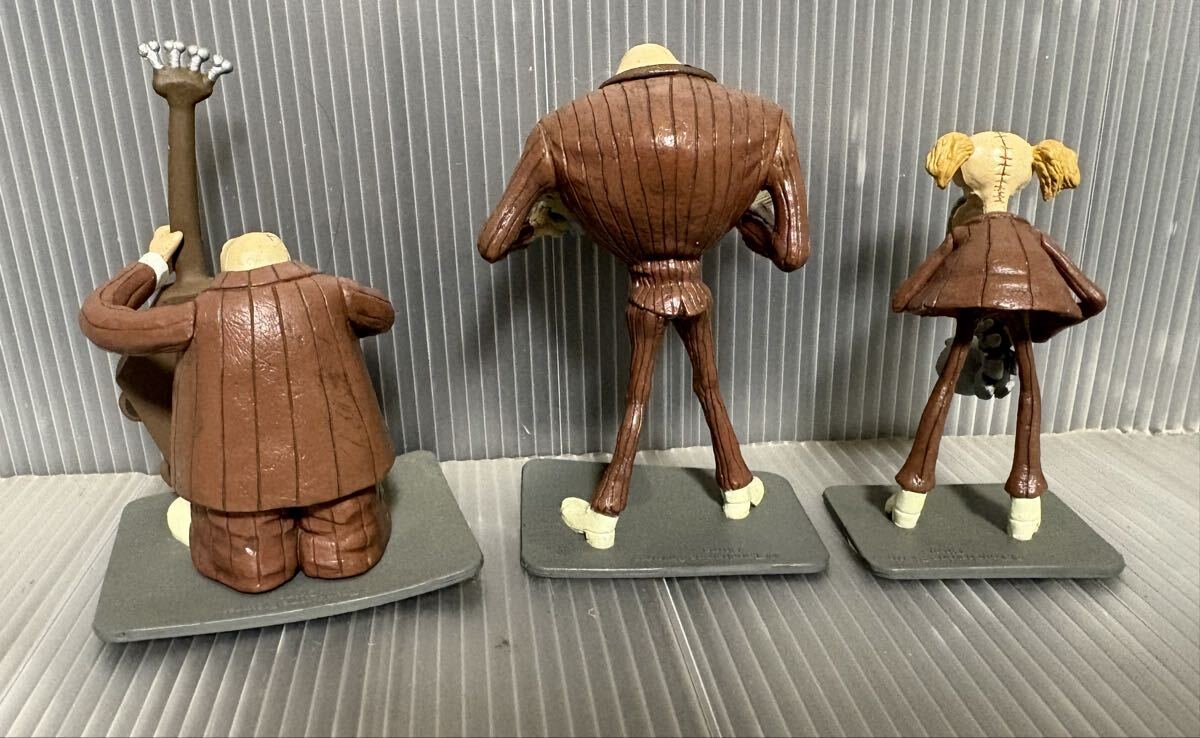 レア！　 ナイトメアー　ビフォア　クリスマス　NECA フィギュア　バンドマン　3人組　p.v.c フィギュアコレクション_画像5