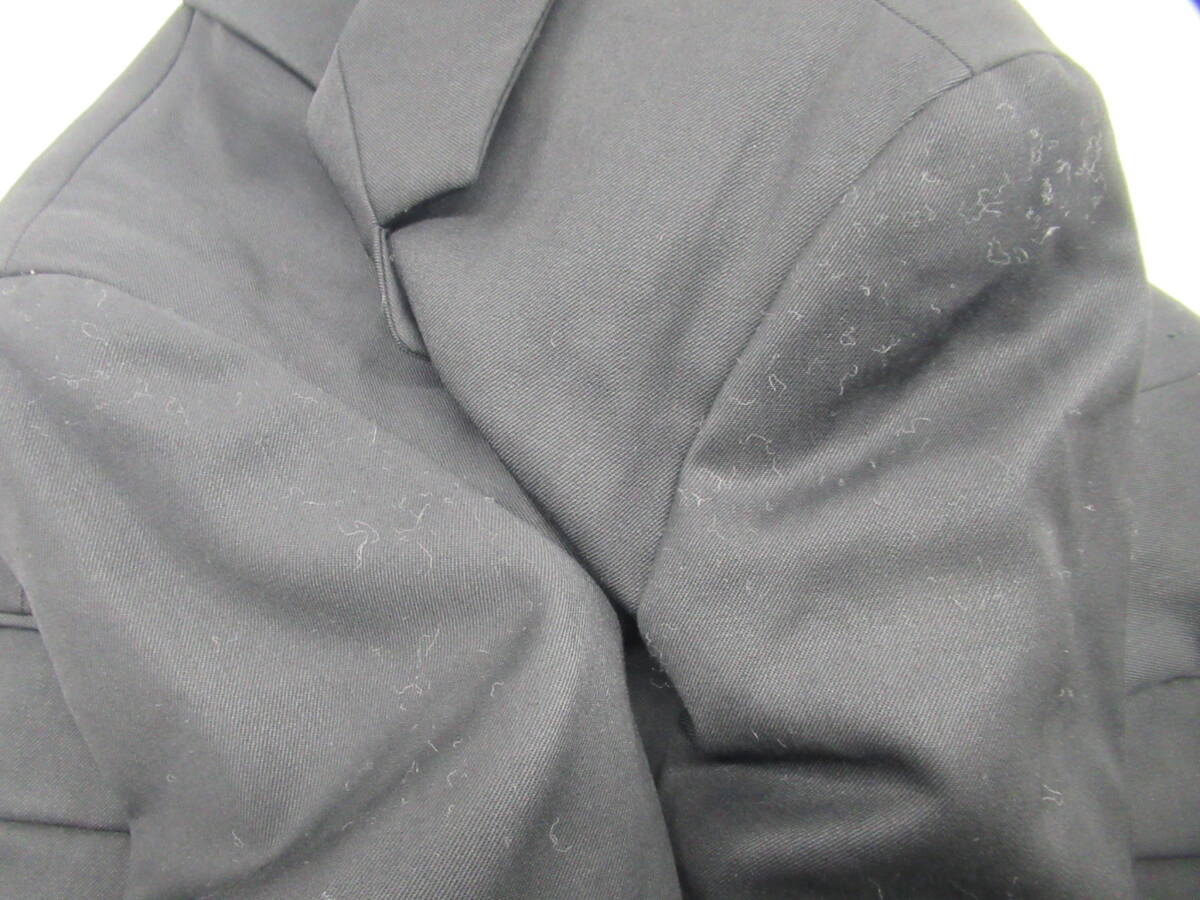 【送900円】2767　agnes b.　アニエスベー　テーラードジャケット　メンズ？　ブラック　毛100％　アウター　羽織　シングル　スーツ　2_画像4