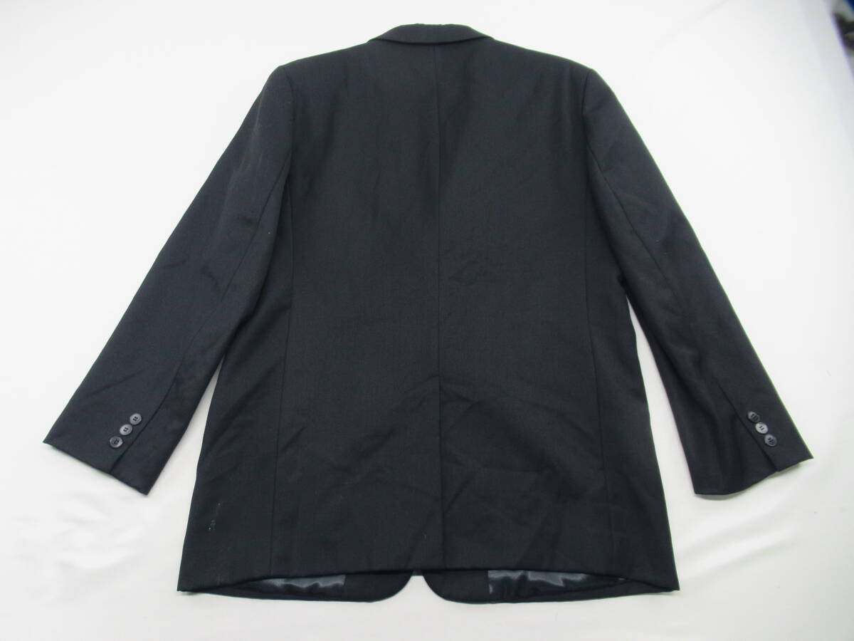【送900円】2767　agnes b.　アニエスベー　テーラードジャケット　メンズ？　ブラック　毛100％　アウター　羽織　シングル　スーツ　2_画像9
