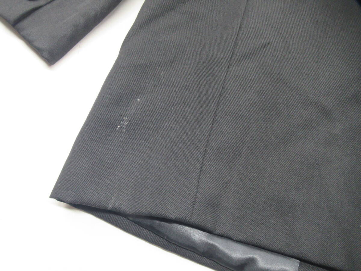 【送900円】2767　agnes b.　アニエスベー　テーラードジャケット　メンズ？　ブラック　毛100％　アウター　羽織　シングル　スーツ　2_画像10