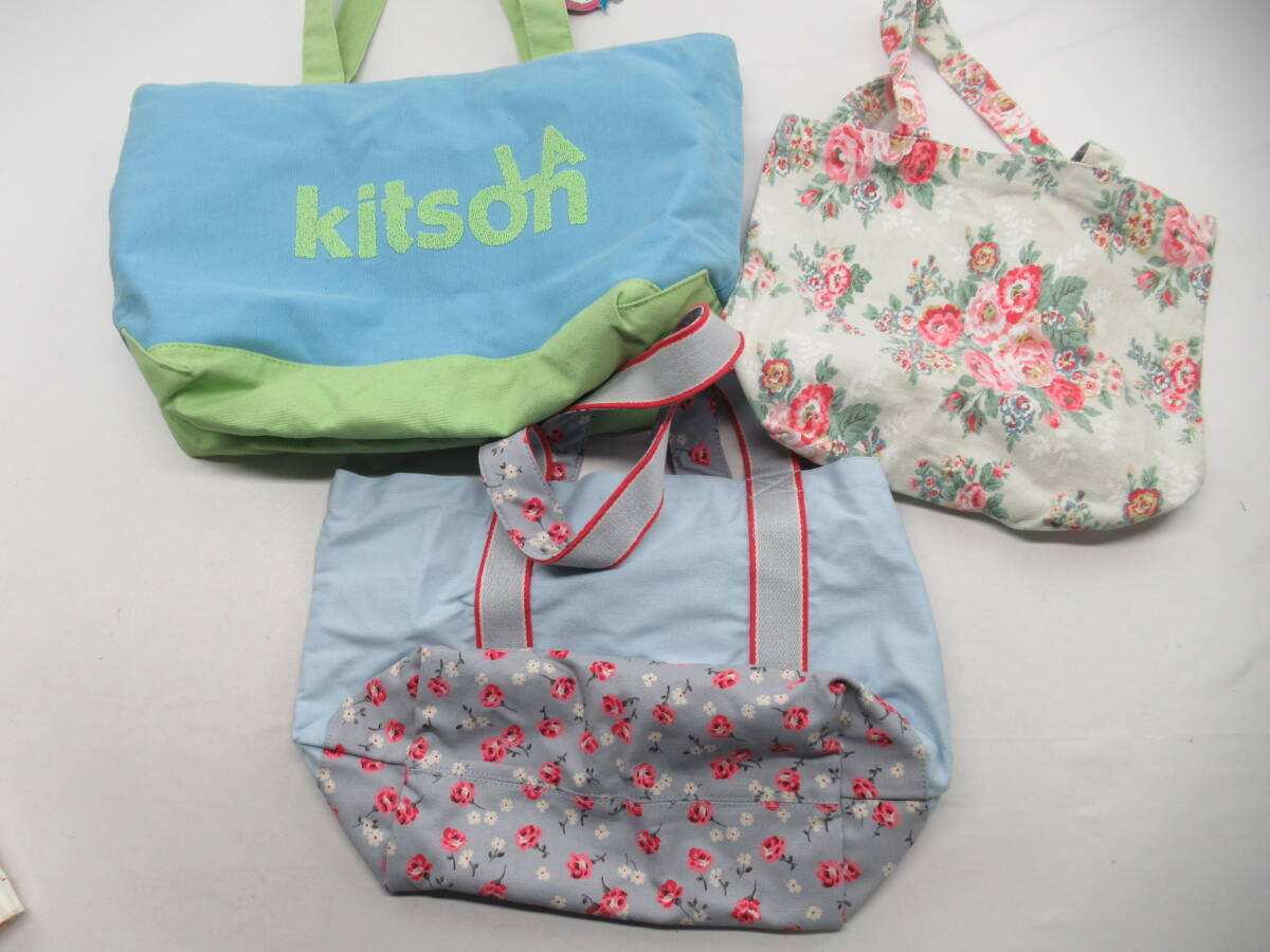 【送900円】3045　Cath Kidson キャスキッドソン　バッグ8点まとめ　ショルダー/ハンド/トート/ポーチ/リュック/花柄/ラミネート バラ不可_画像7
