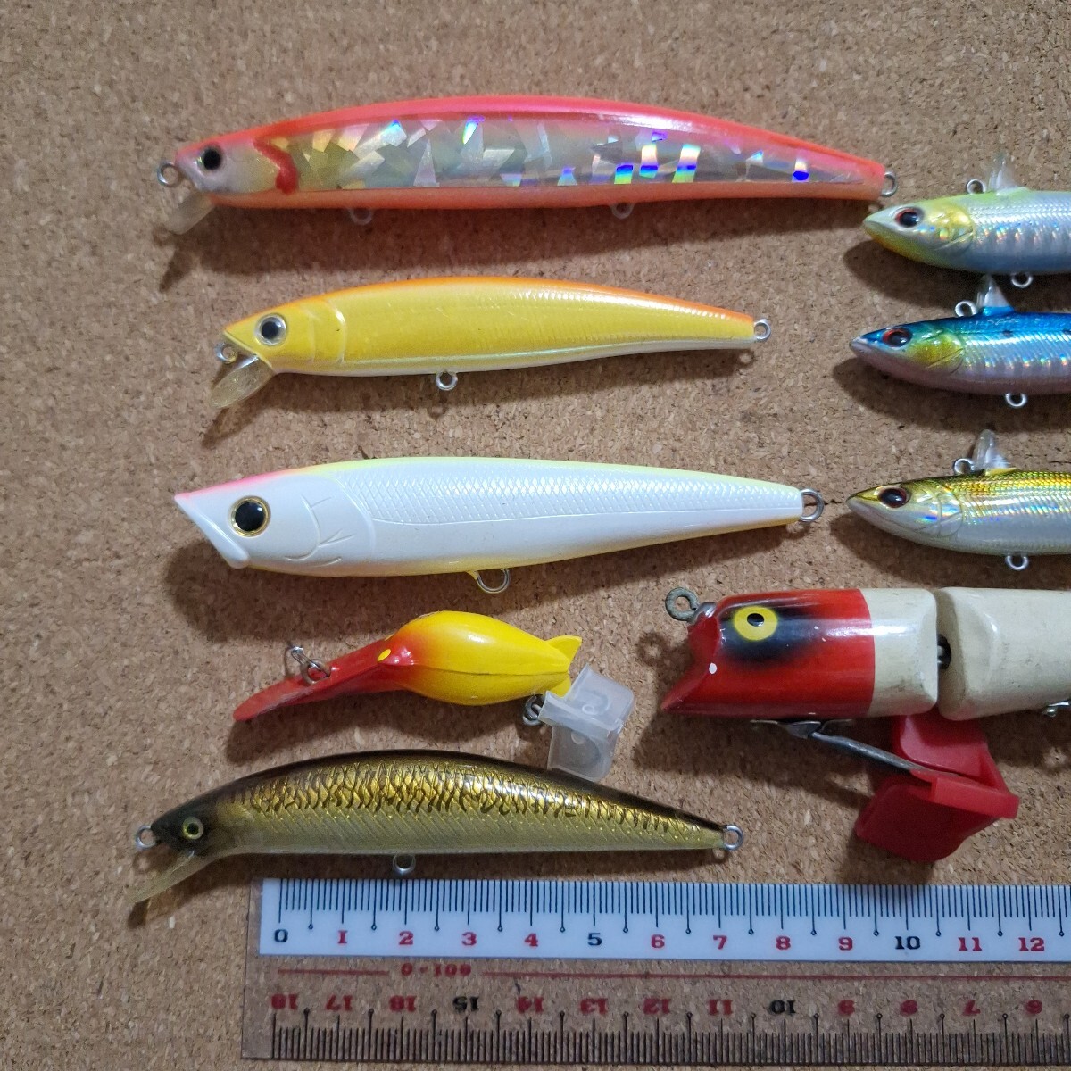 中古品 ルアー9個 シーバス&青物に 送料180円_画像2