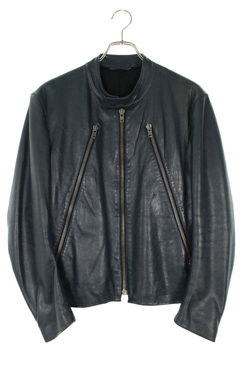 マルタンマルジェラ14 サイズ:44 07AW 八の字ライダースレザージャケット 中古 SB01_画像1