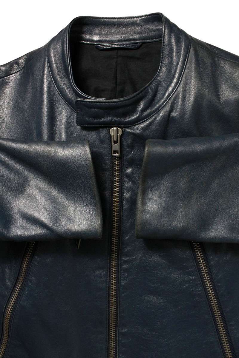 マルタンマルジェラ14 サイズ:44 07AW 八の字ライダースレザージャケット 中古 SB01_画像3