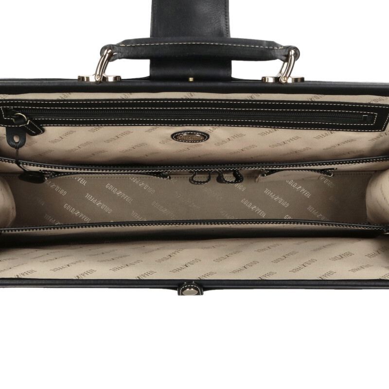 ゴールドファイル ダレス 901506 ドクターズレザービジネスバッグ 中古 BS99_画像3