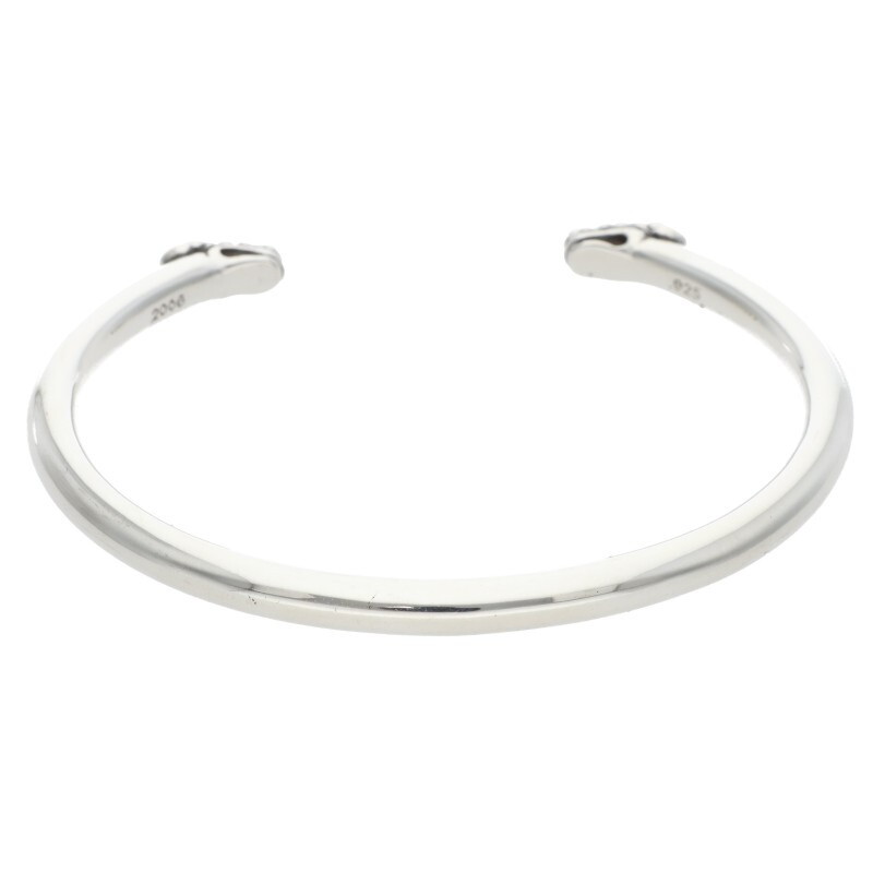 クロムハーツ BANGLE DOUBLE DOG ダブルドッグ シルバーブレスレット 中古 GZ11_画像2