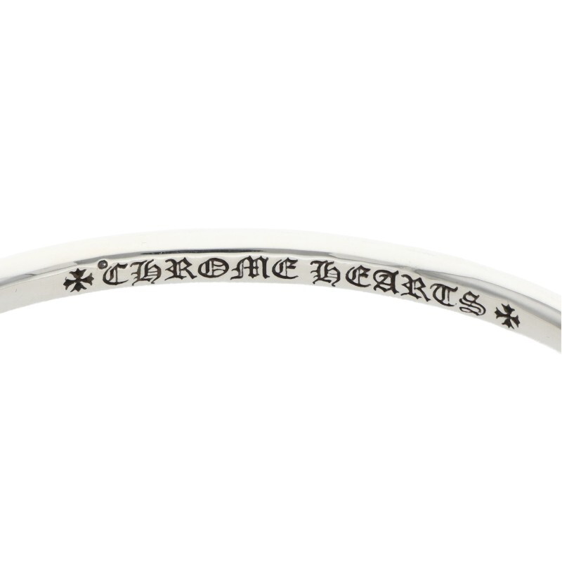クロムハーツ BANGLE DOUBLE DOG ダブルドッグ シルバーブレスレット 中古 GZ11_画像3