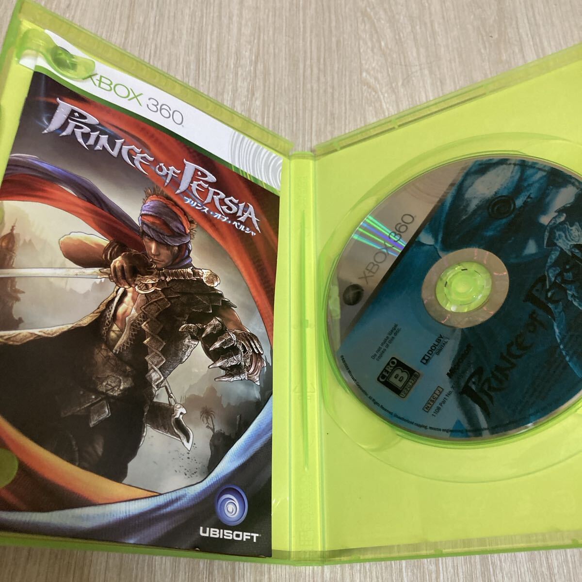 プリンス・オブ・ペルシャ　XBOX360　ソフト_画像3