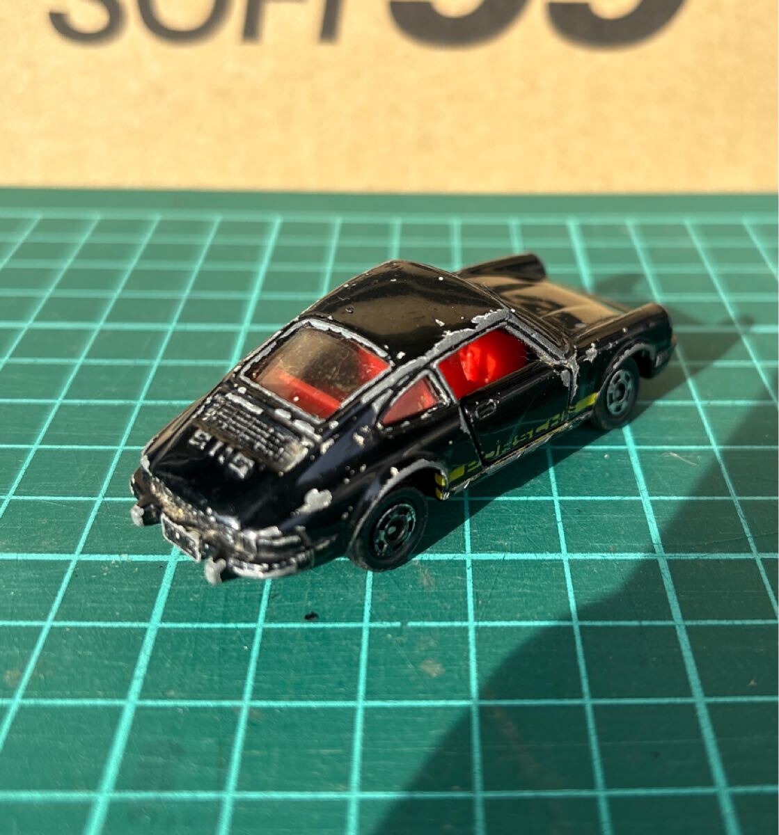トミカ ポルシェ911S ジャンク扱い_画像2