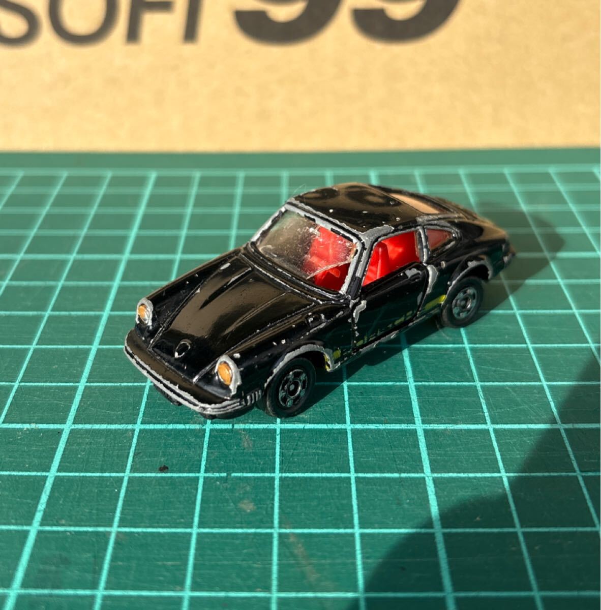 トミカ ポルシェ911S ジャンク扱い_画像1