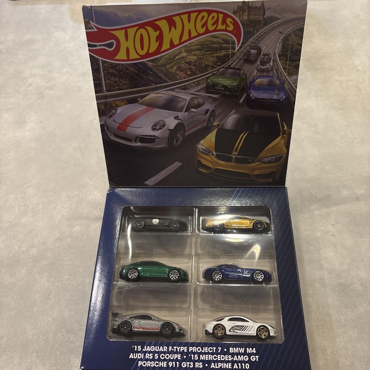 ホットウィール(Hot Wheels) ヨーロピアン カーカルチャー マルチパック ミニカー6台入_画像2