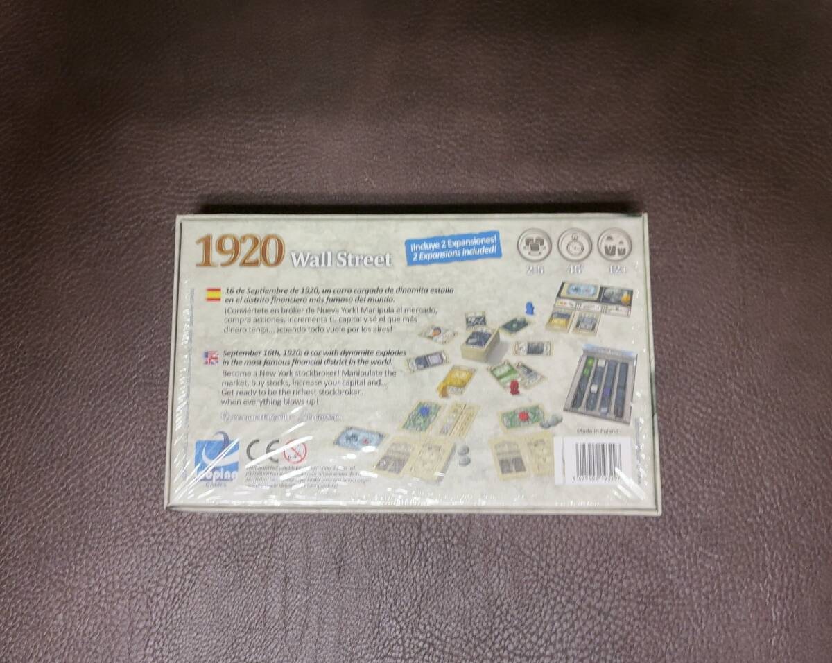 【新品未開封】1920 ウォール街 英西語版_画像2