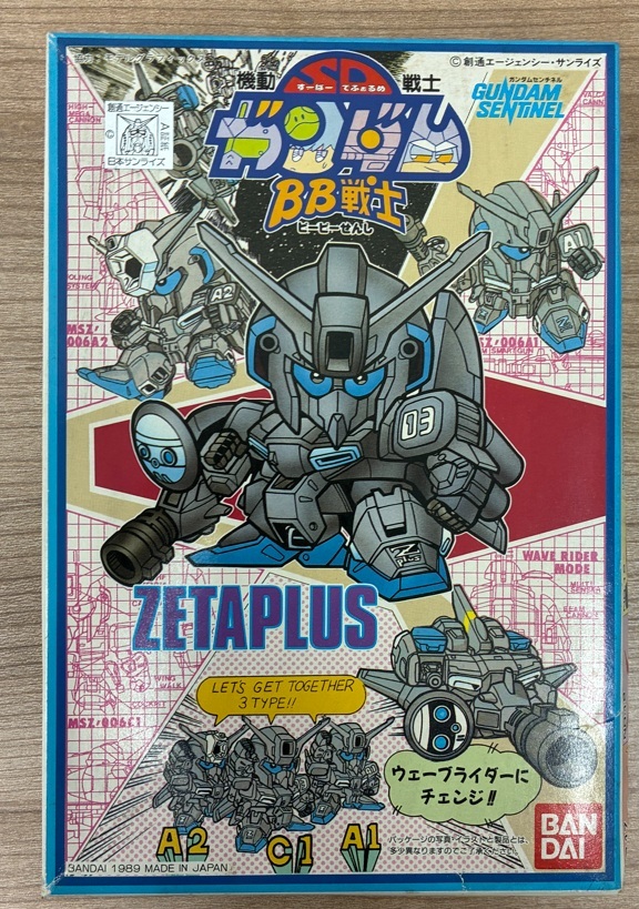 [ не собран товар ] очень редкий BANDAI SD Gundam BB воитель ze-ta плюс *. сверху No.9363