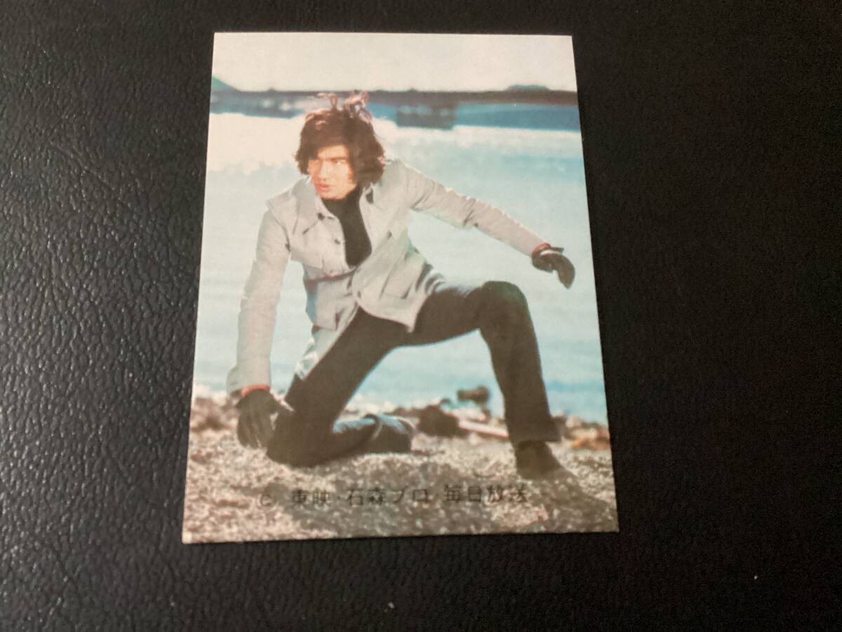 良品　旧カルビー　仮面ライダーカード　No.500　SR21_画像1