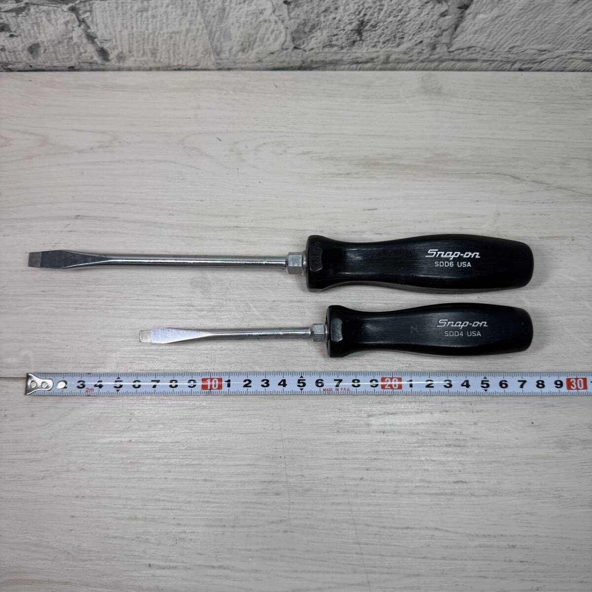 [YH-3948] б/у товар Snap-on Snap-on крестообразная отвертка 2 шт. комплект SDDP31 22 * initial ввод 