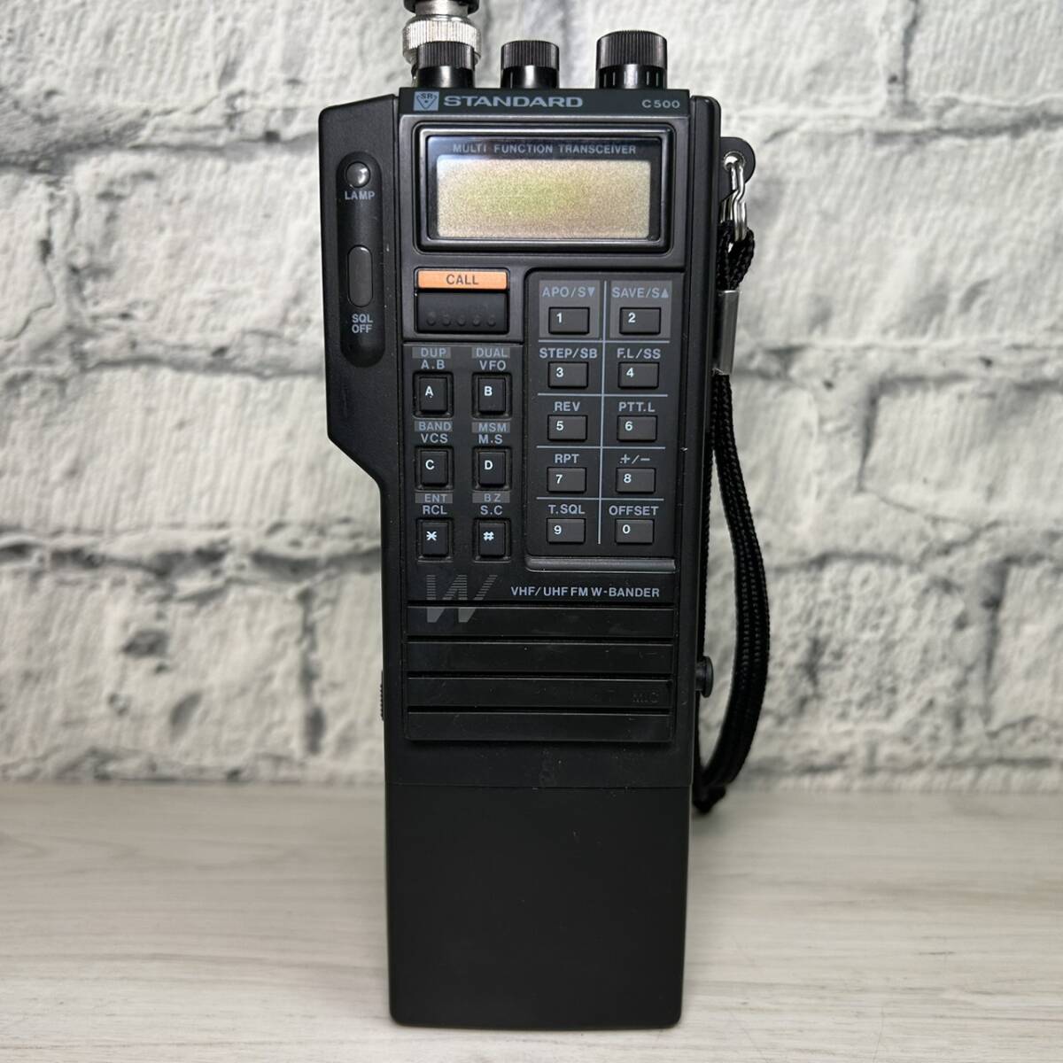 【YH-4202】中古 動作未確認 無線機 STANDARD C500 144/430MHz トランシーバー 当時物_画像2