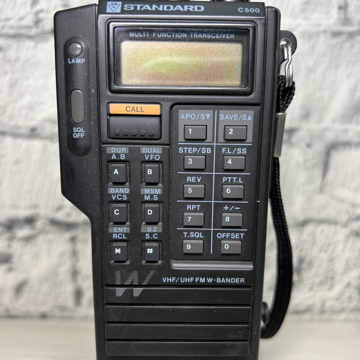 【YH-4202】中古 動作未確認 無線機 STANDARD C500 144/430MHz トランシーバー 当時物_画像3