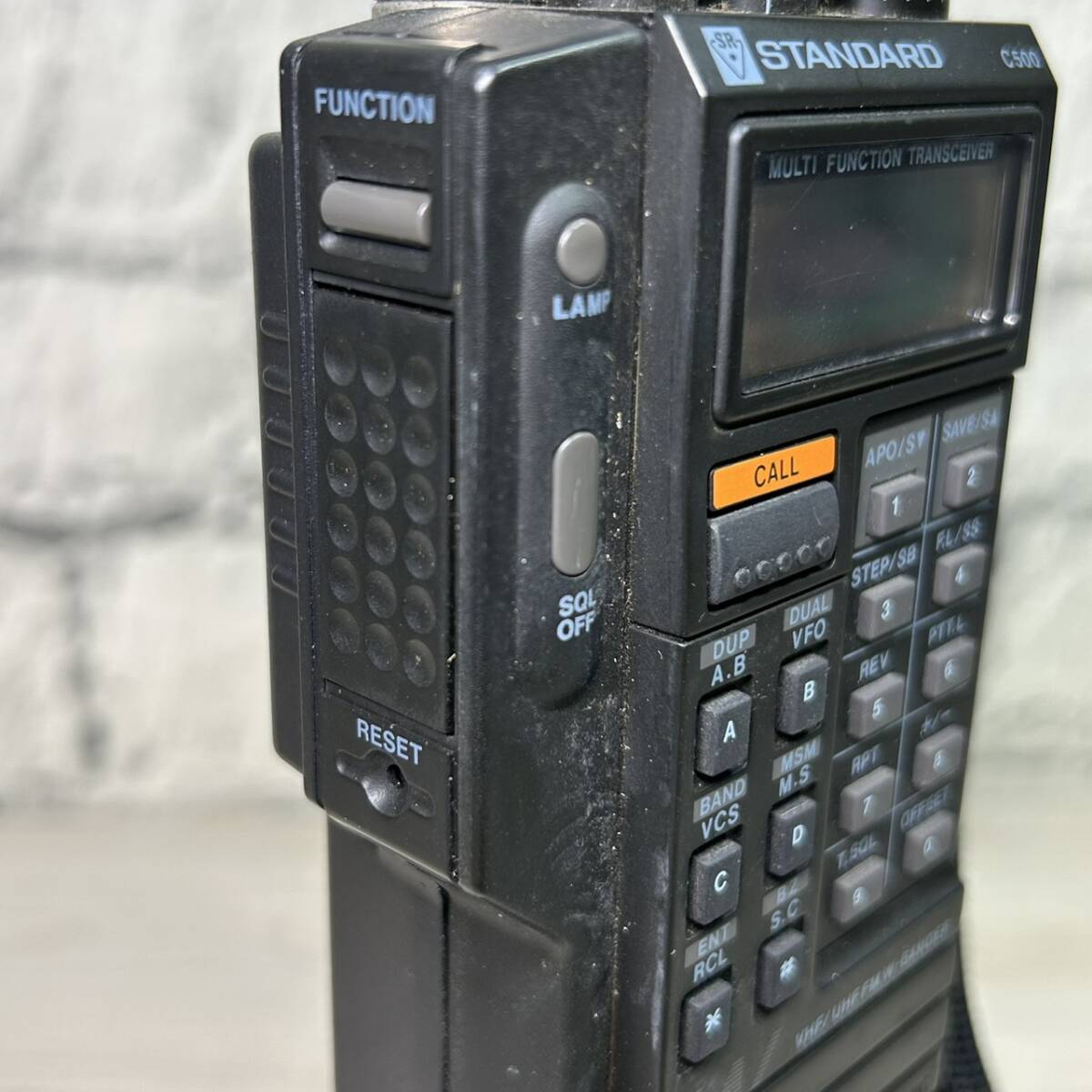 【YH-4202】中古 動作未確認 無線機 STANDARD C500 144/430MHz トランシーバー 当時物_画像6