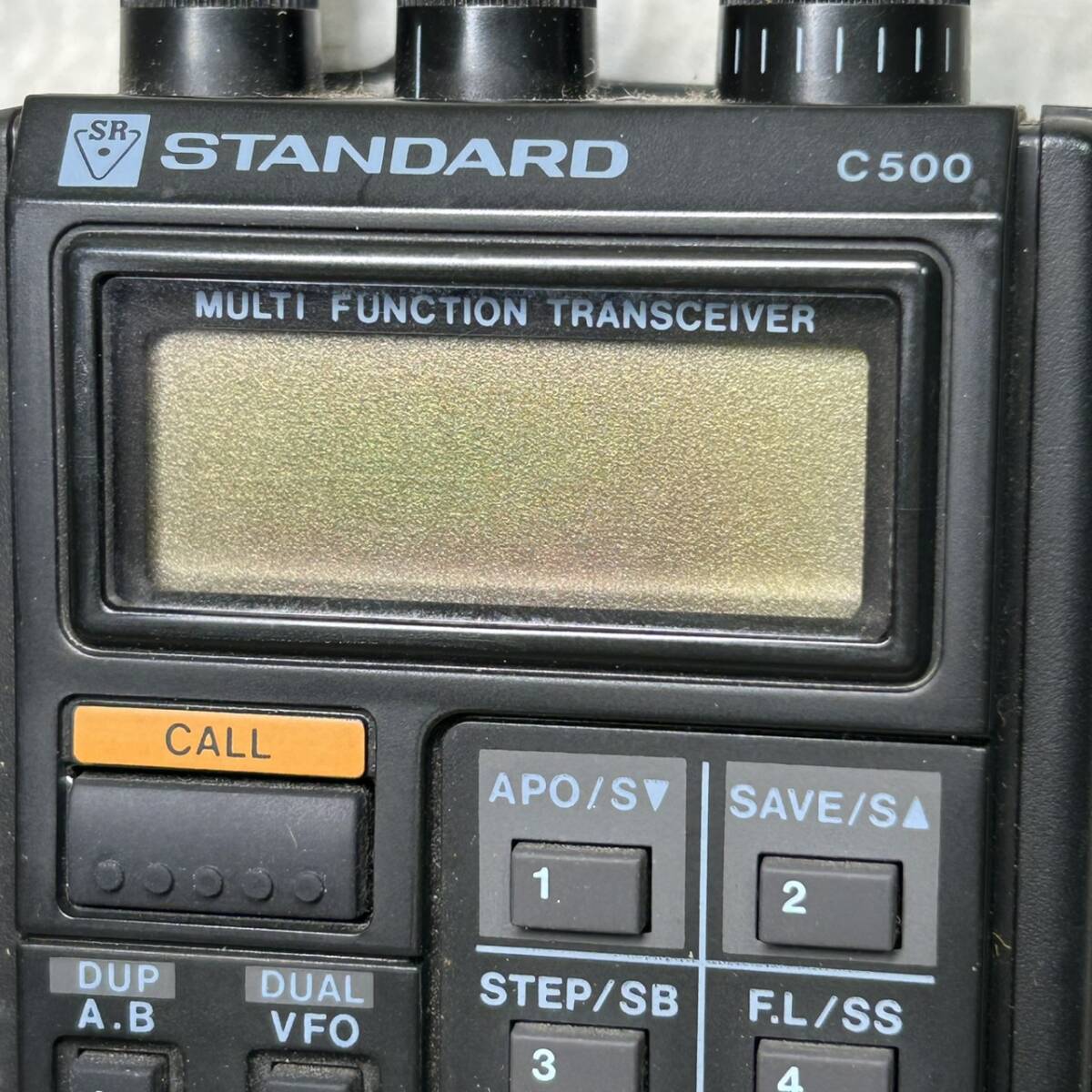 【YH-4202】中古 動作未確認 無線機 STANDARD C500 144/430MHz トランシーバー 当時物_画像7