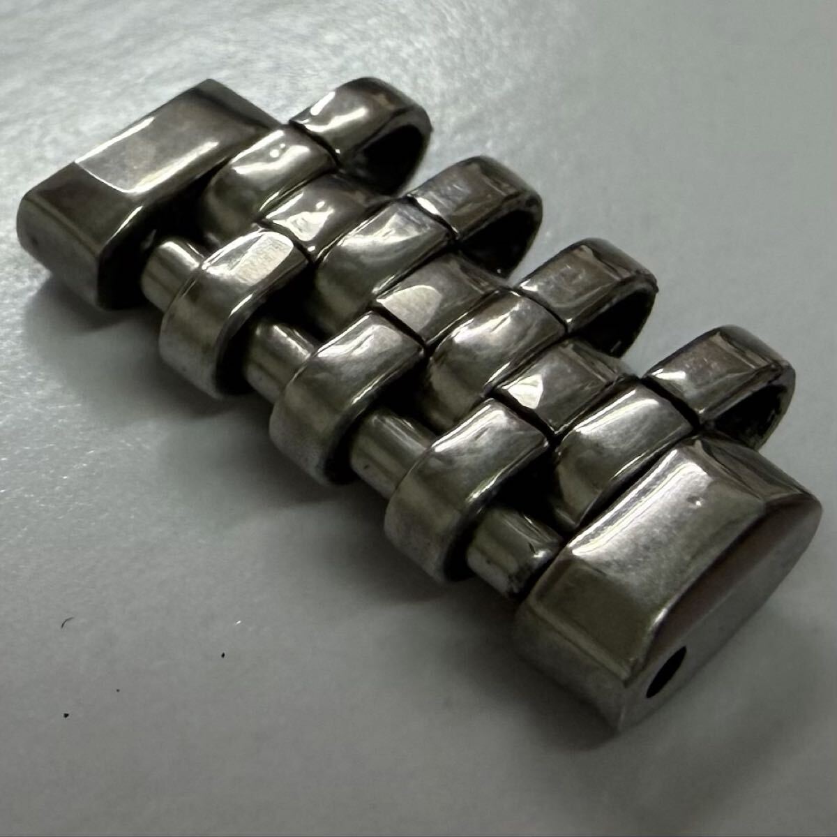 オメガ 1037 コマ 約16mm幅 OMEGA stainless steel bracelet parts こま 駒 114-1_画像9