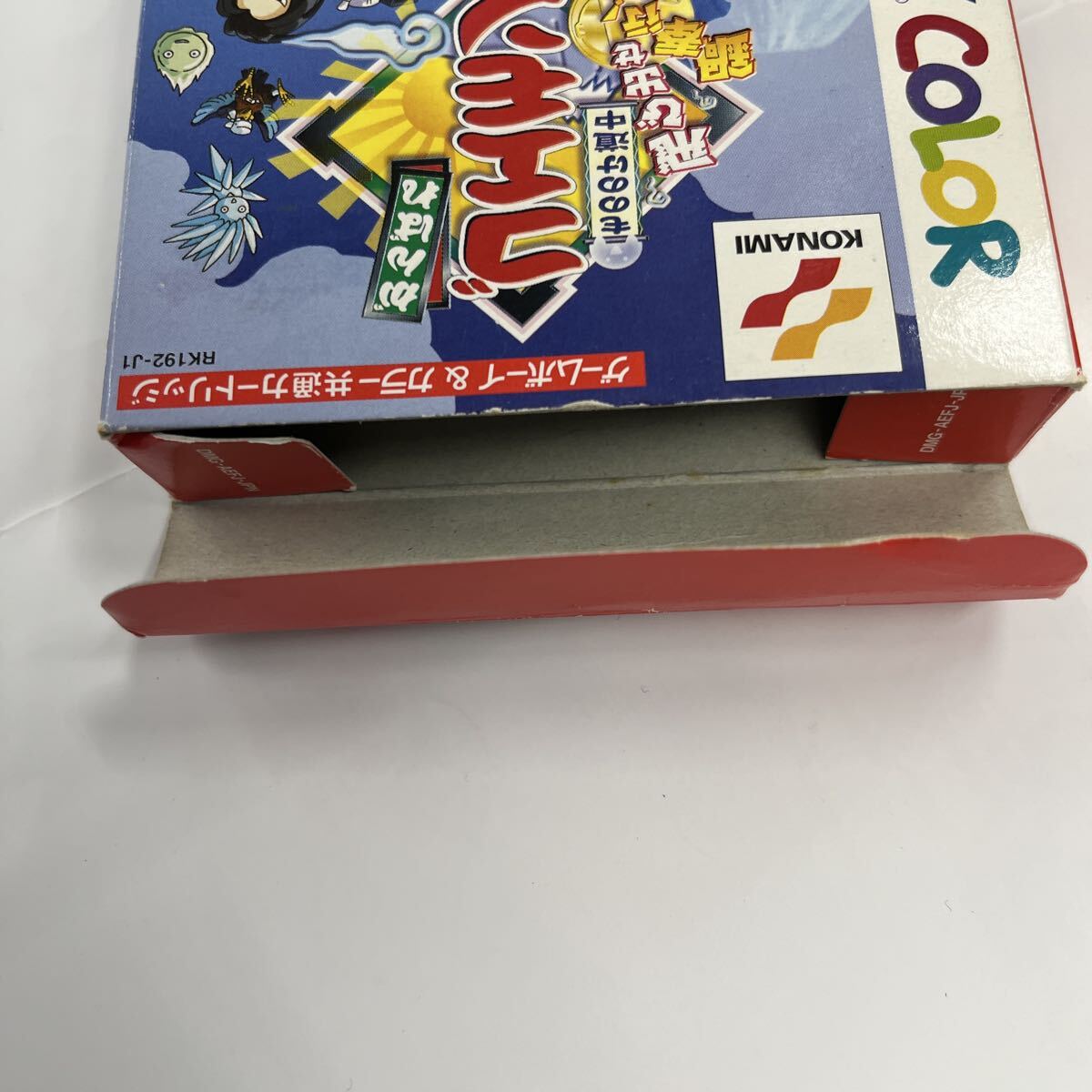 動作確認済★説明書なし★GBC ゲームボーイカラー ソフト　GBソフト　がんばれゴエモン もののけ道中 飛び出せ鍋奉行!_画像4