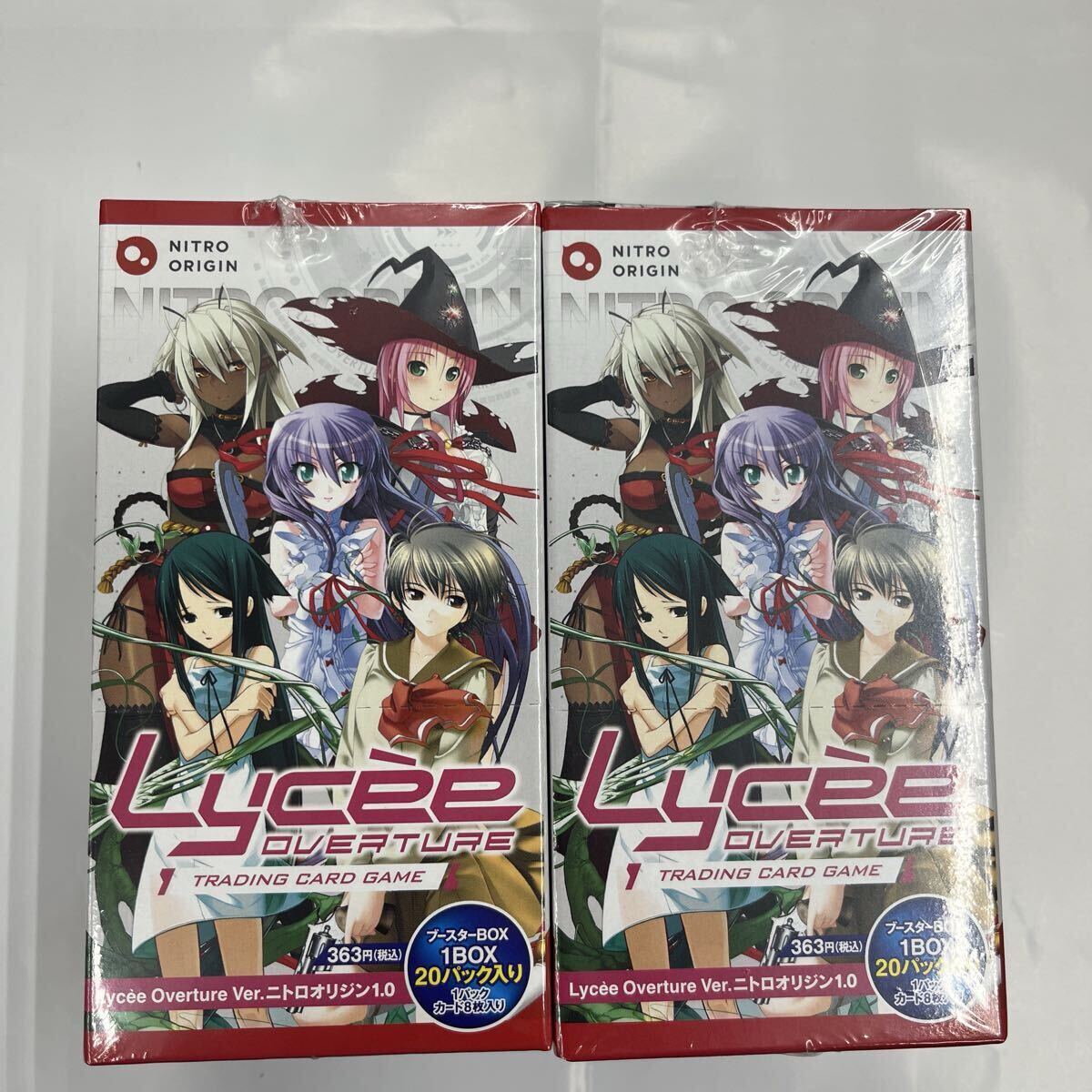 即決★シュリンク付　2BOXセット★リセ オーバーチュア Ver.ニトロオリジン 1.0 ブースターパック _画像1