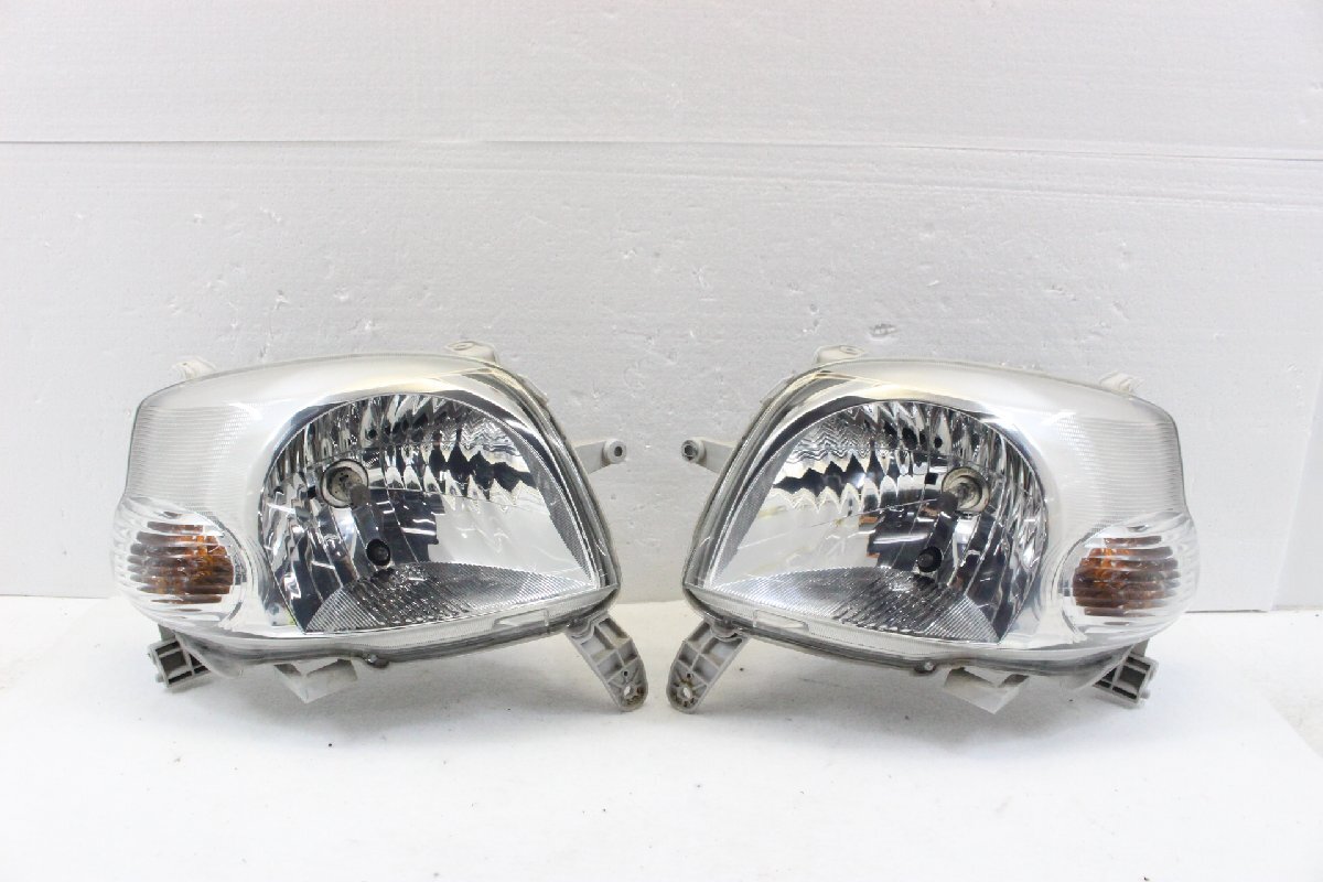 美品 エッセ L235S ヘッドライト 左右 セット ハロゲン レベ付 コイト 100-51824 374982-374983_画像1