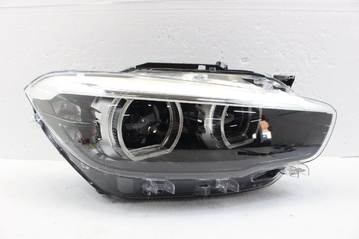 美品/破損無　BMW　1シリーズ　F20　LED　ヘッドライト　右　右側　A8749262401　7492624-01　375262_画像1
