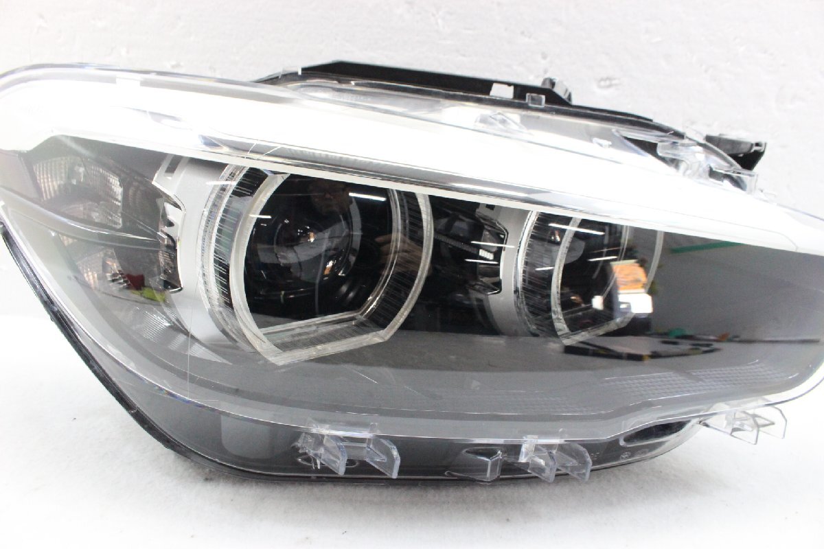 美品/破損無　BMW　1シリーズ　F20　LED　ヘッドライト　右　右側　A8749262401　7492624-01　375262_画像3