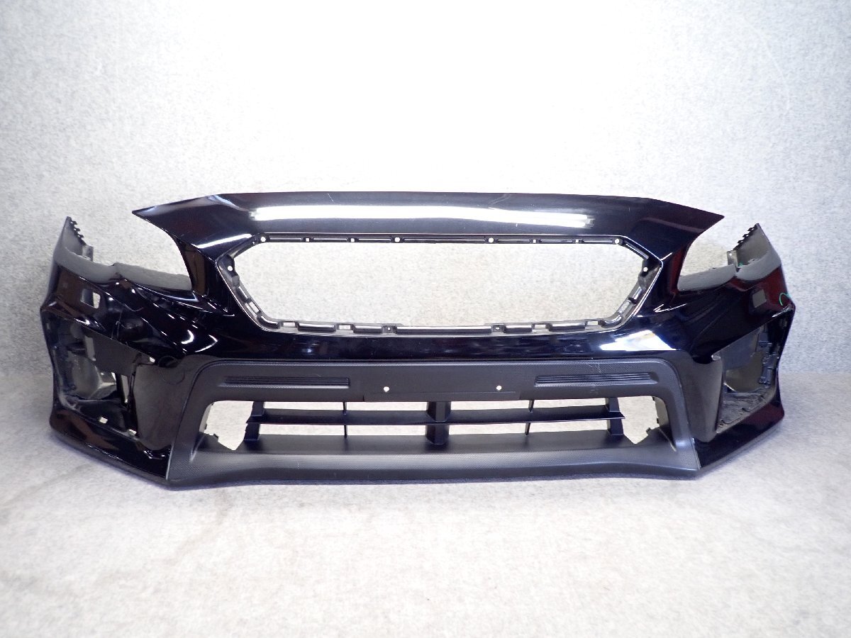 WRX STI VAB/VAG 後期 純正 フロントバンパー D4S ブラック 57704VA050 372898_画像1