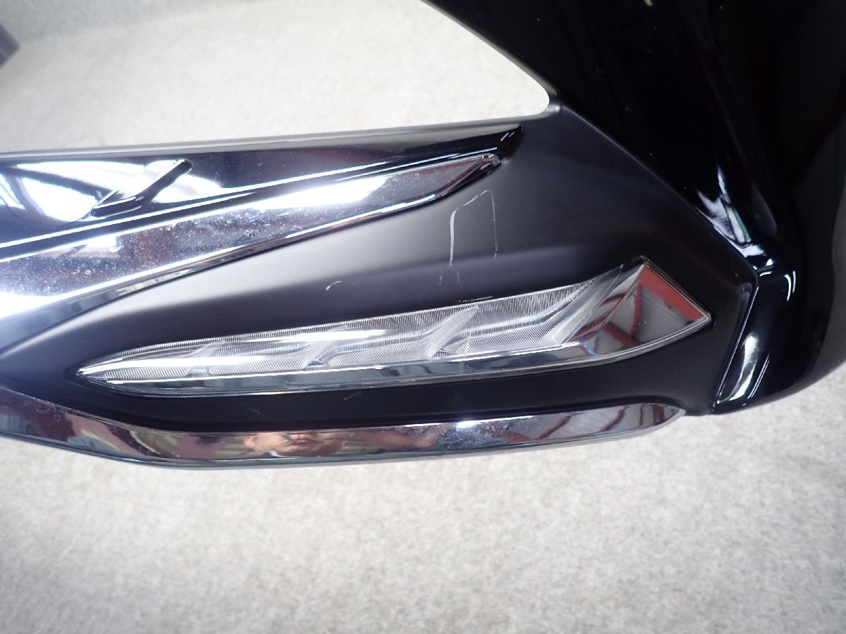 プリウス ZVW51 50系 後期 フロントスポイラー モデリスタ ICONIC STYLE LED付 218 ブラック D2531-59510 372939_画像9