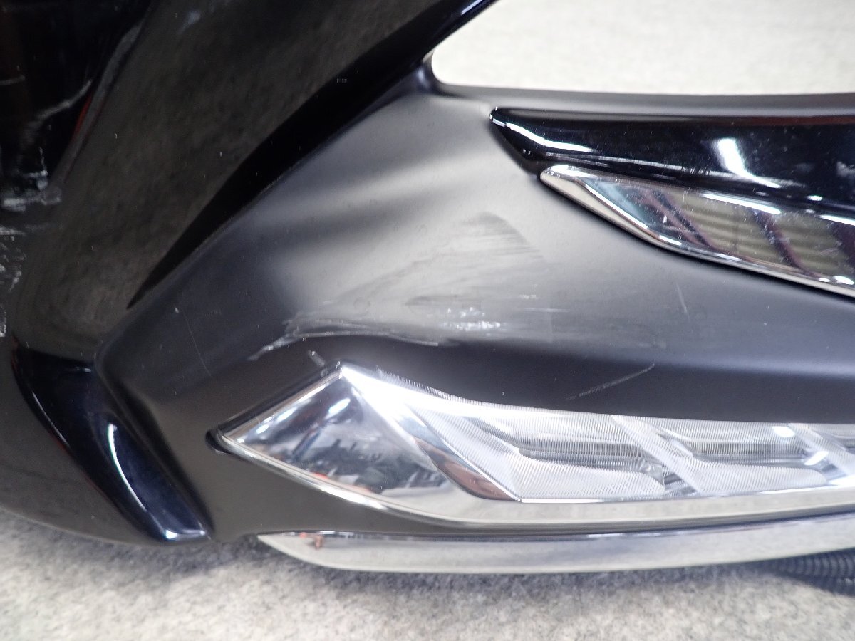 プリウス ZVW51 50系 後期 フロントスポイラー モデリスタ ICONIC STYLE LED付 218 ブラック D2531-59510 372939_画像5