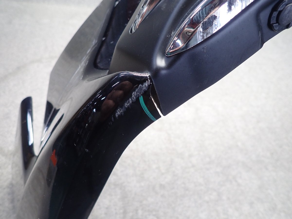 プリウス ZVW51 50系 後期 フロントスポイラー モデリスタ ICONIC STYLE LED付 218 ブラック D2531-59510 372939_画像3