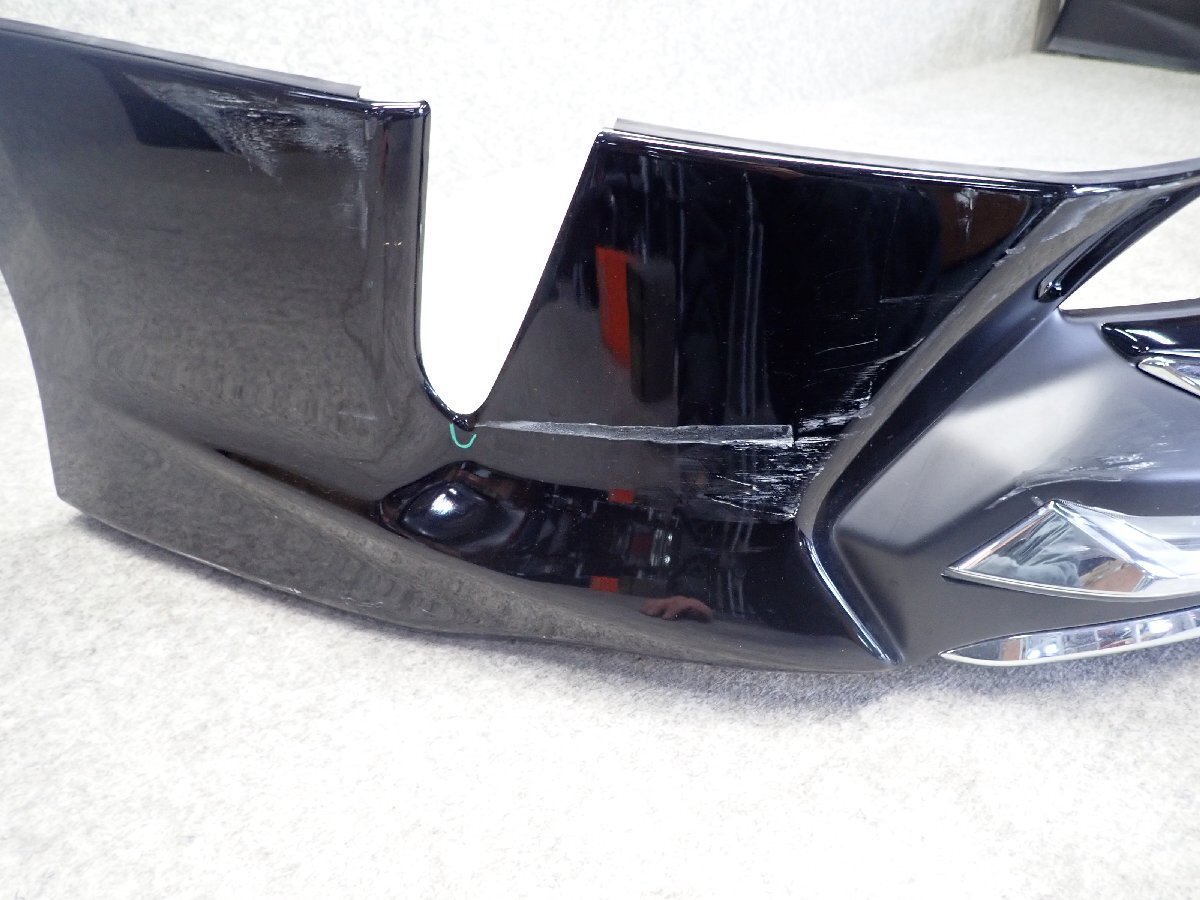 プリウス ZVW51 50系 後期 フロントスポイラー モデリスタ ICONIC STYLE LED付 218 ブラック D2531-59510 372939_画像4