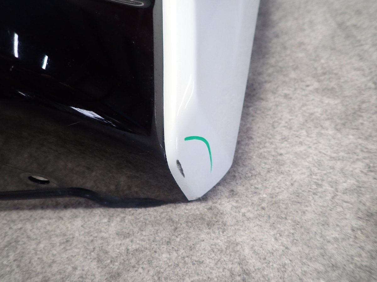 割れ無し S660 JW5 モデューロX 純正 フロントバンパー NH841P ホワイトパール 71101-TKP-J01-M1 372953_画像5